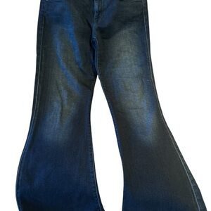 Hudson Jeans Dark Blue Flare Leg